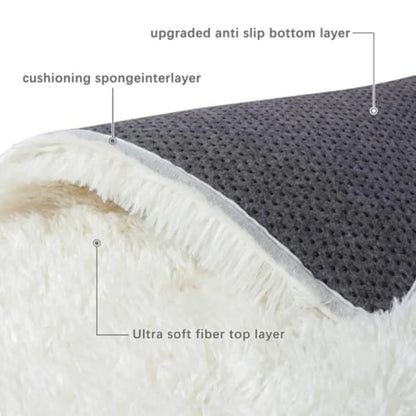Ultra Soft & Fluffy 8' x 10' Shag Area Rug