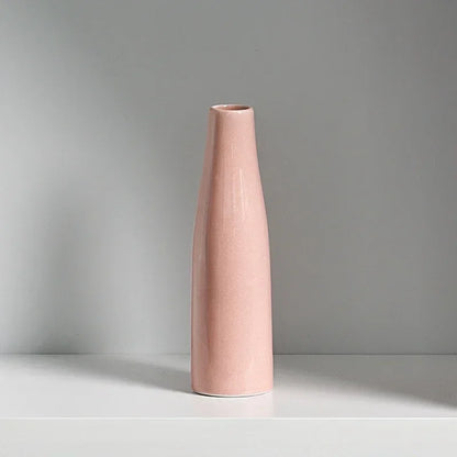 Small Ceramic Nordic Style Flower Bud Vase