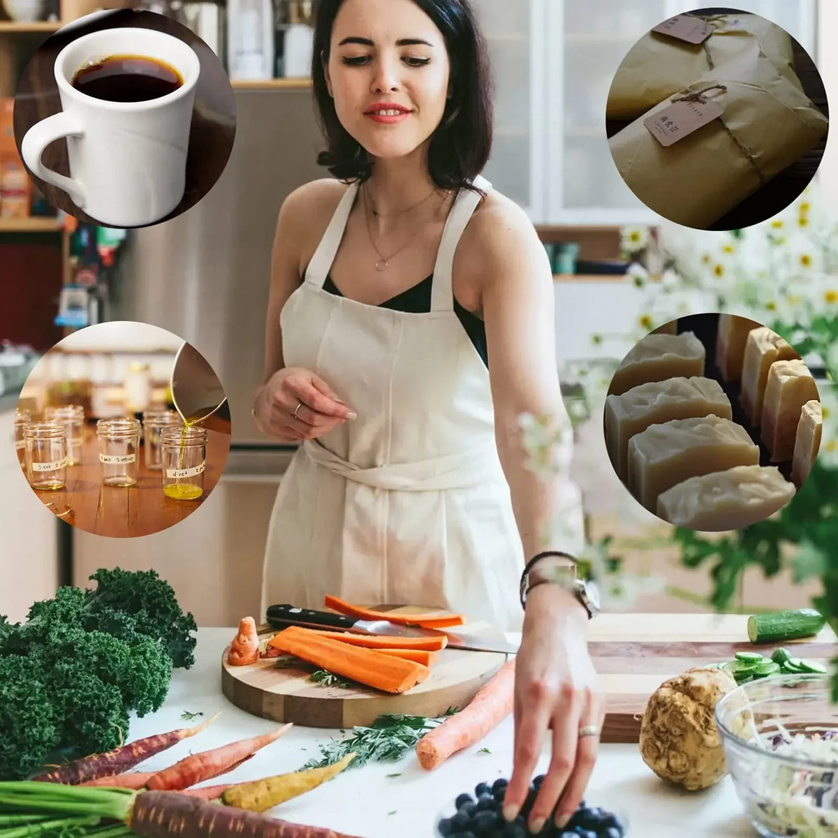 Digital Kitchen Food Scale, 11 lb Capacity with Tare Function, LCD Display & Stainless Steel Platform - digital kitchen scale measuring ingredients