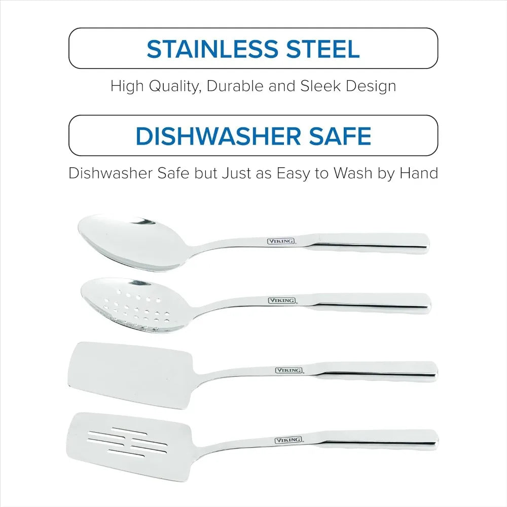 Viking 8 Piece Stainless Steel Kitchen Utensil Set