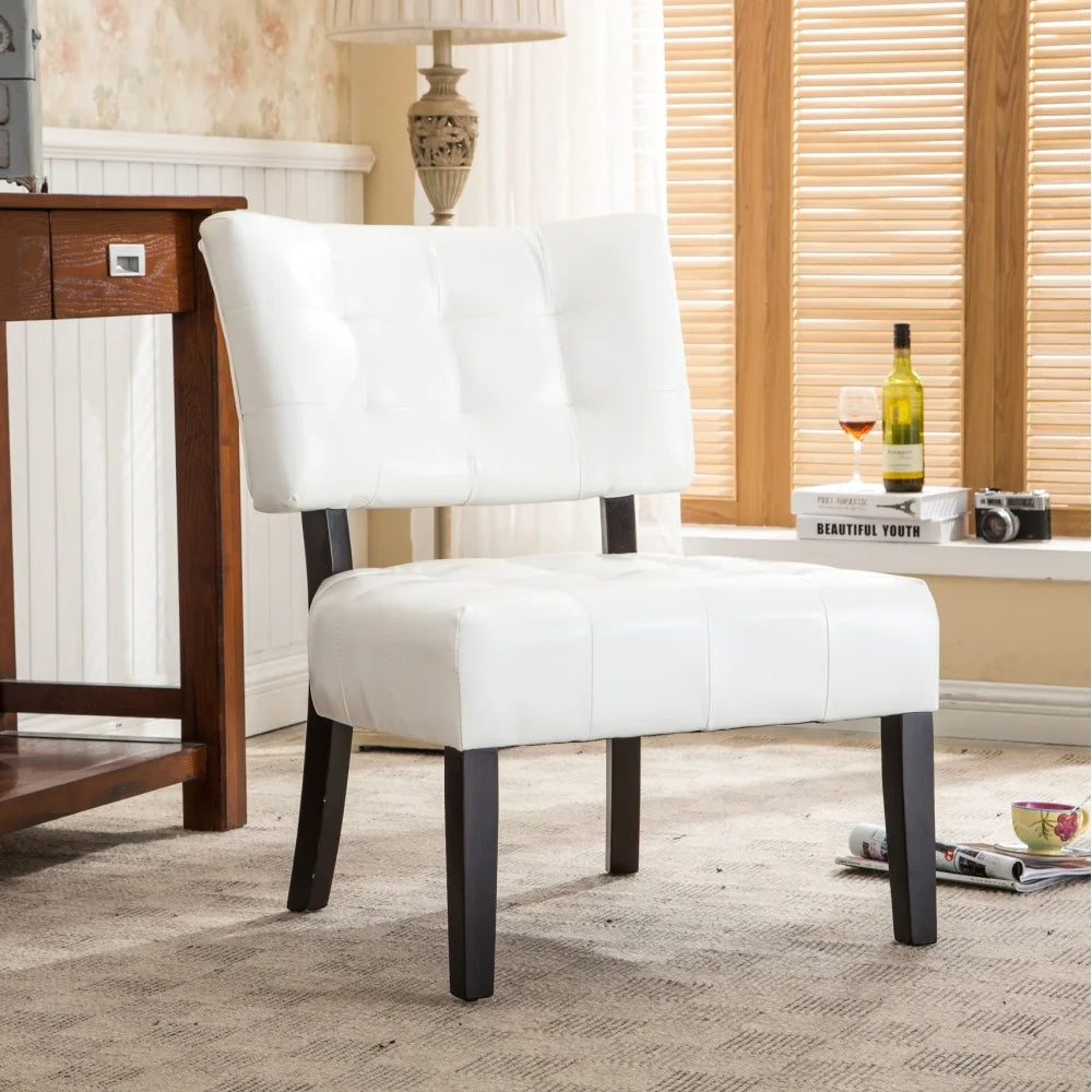  The Essena Tufted Back Oversized Accent Chair 