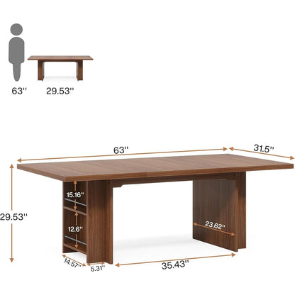 Simple & Practial Large Modern Executive Desk/Dining Table