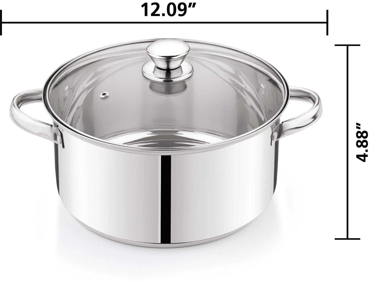 Essential 24-Piece Stainless Steel Cookware set