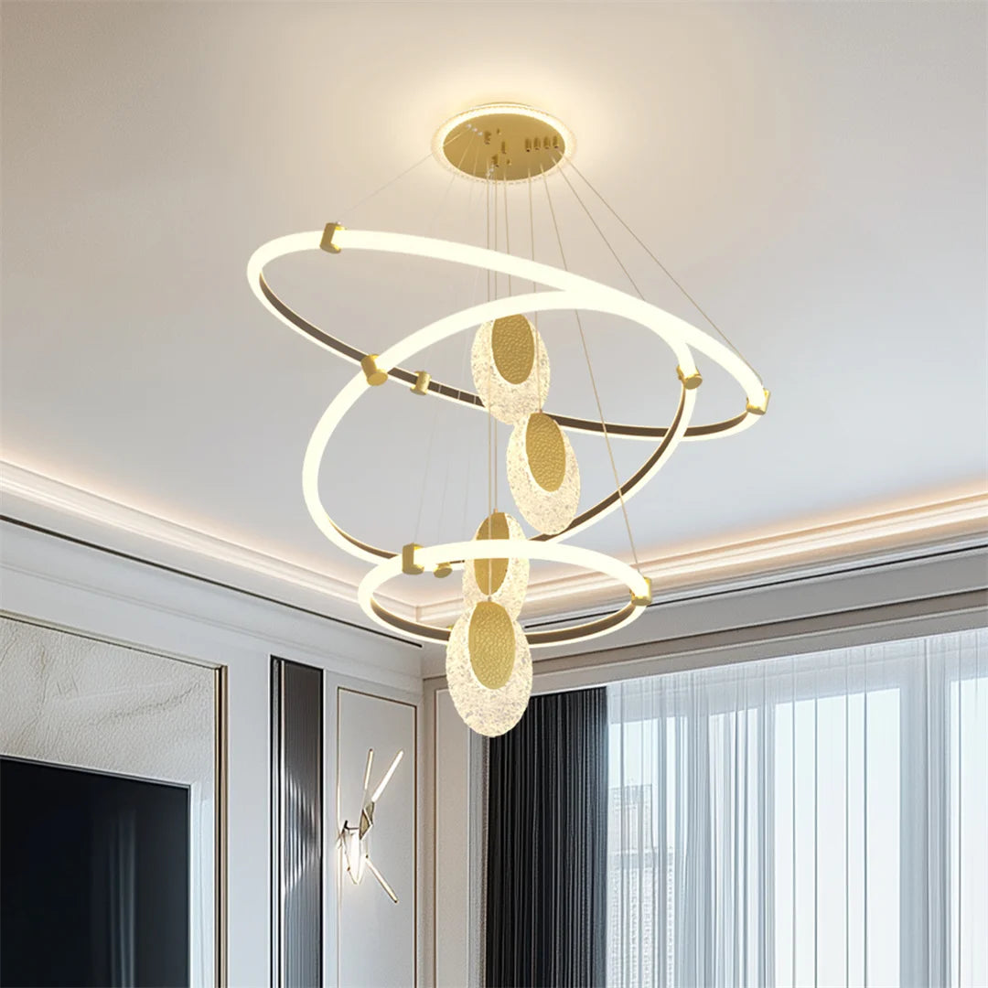 Art Deco LED Chandelier Pendant Lamp