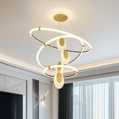 Art Deco LED Chandelier Pendant Lamp