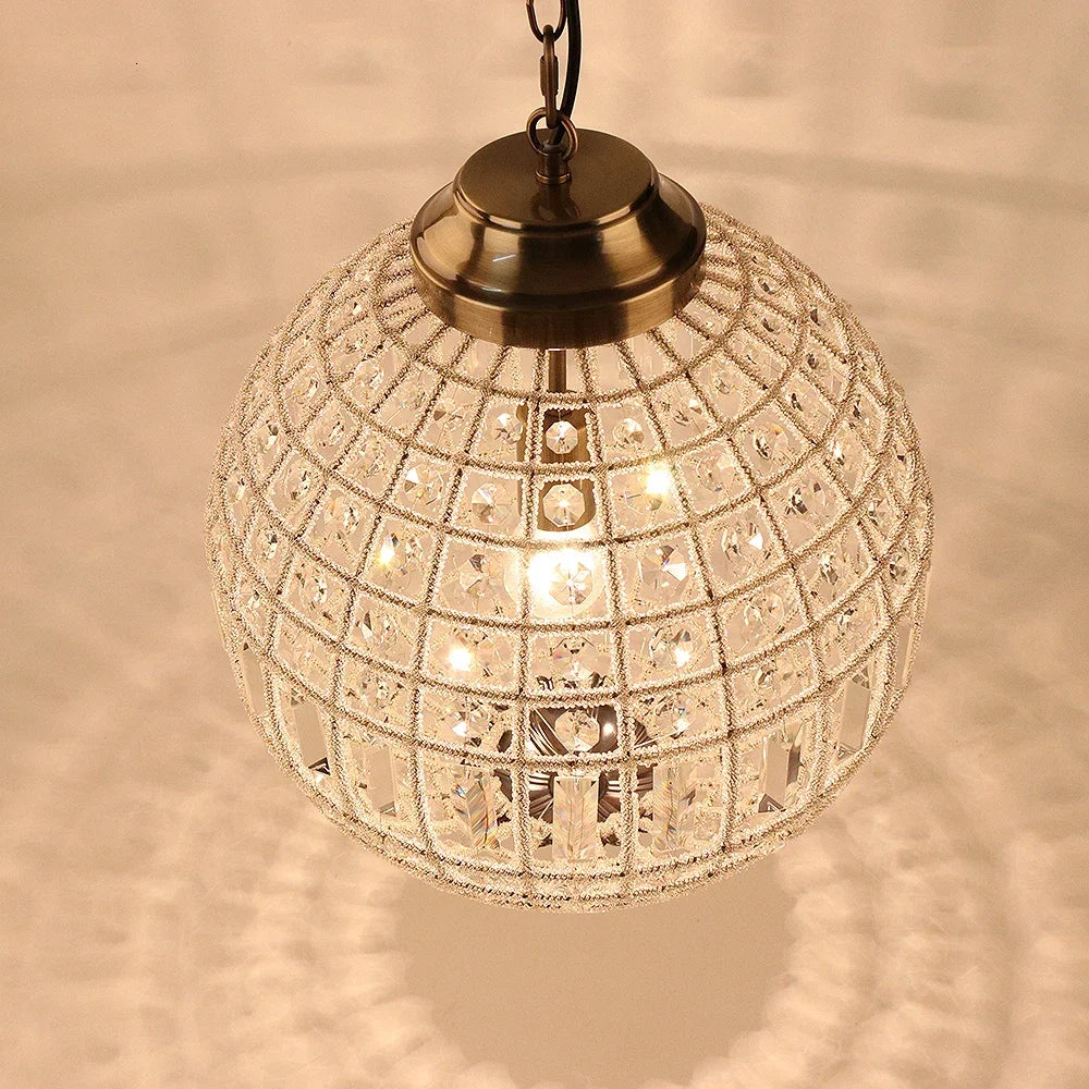 Luxurious Vintage Royal Empire Ball Crystal Chandelier - Vintage crystal chandelier transforming a room into a sophisticated haven.