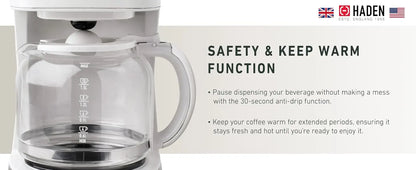 Elegant Design 12 Cup Coffee Maker & 4-Slice Toaster