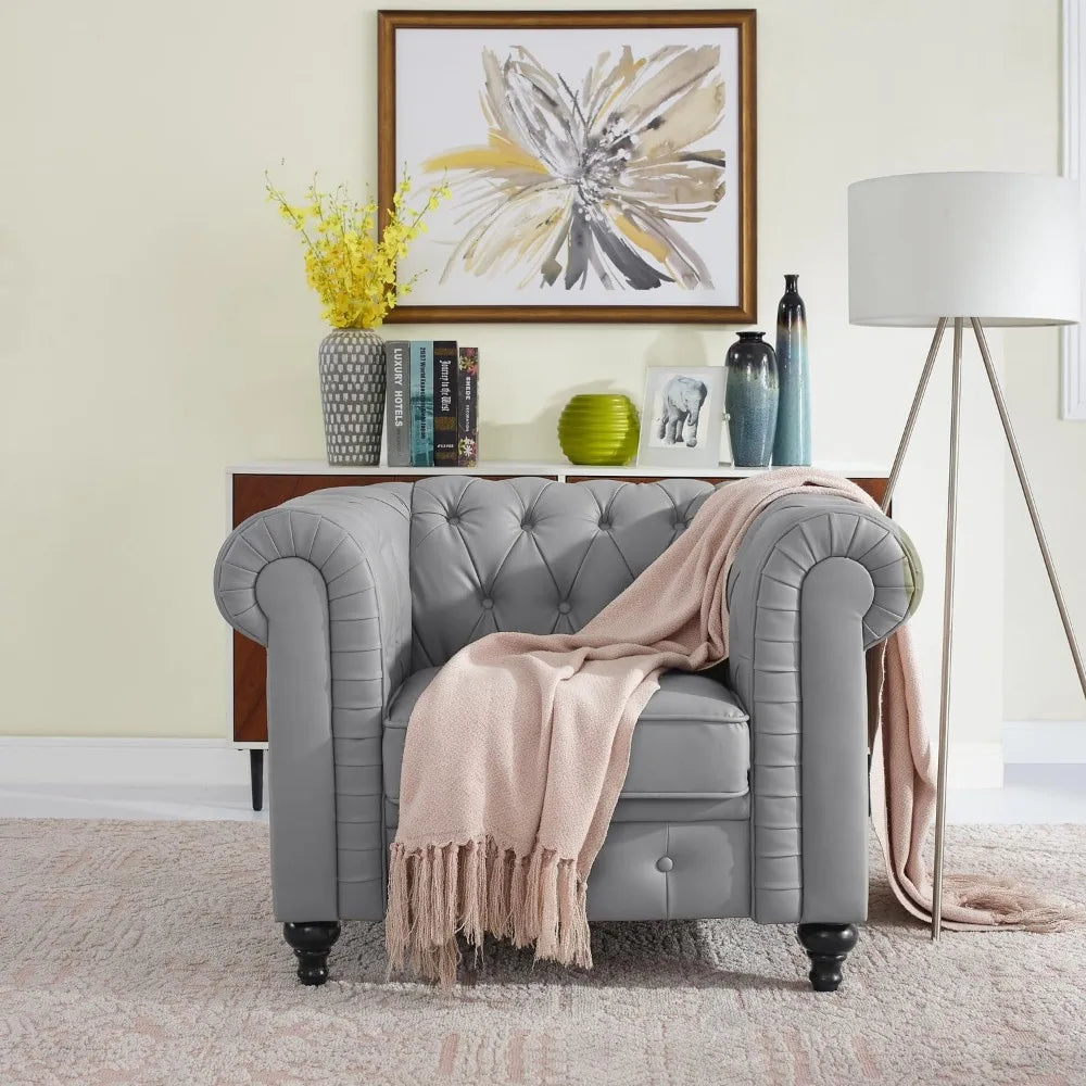 Modernized 3-Piece Living Room Sofa Set