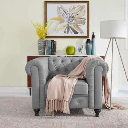 Modernized 3-Piece Living Room Sofa Set