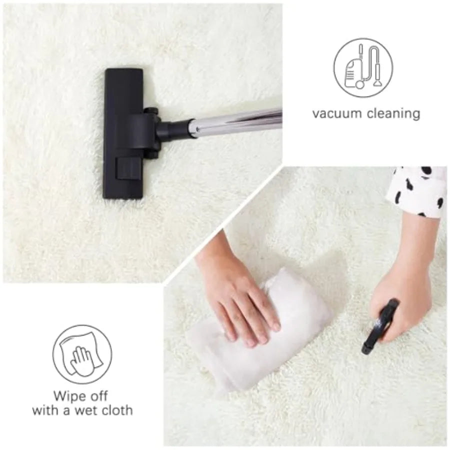 Ultra Soft & Fluffy 8' x 10' Shag Area Rug