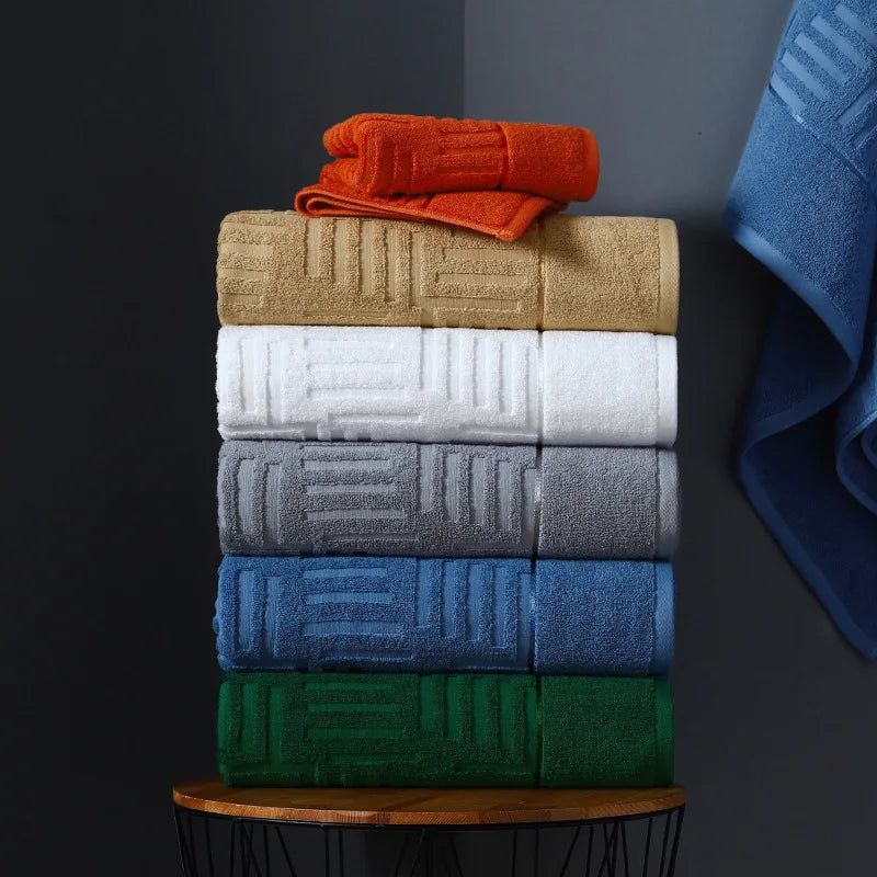 100% Cotton Soft Bath Towel Set