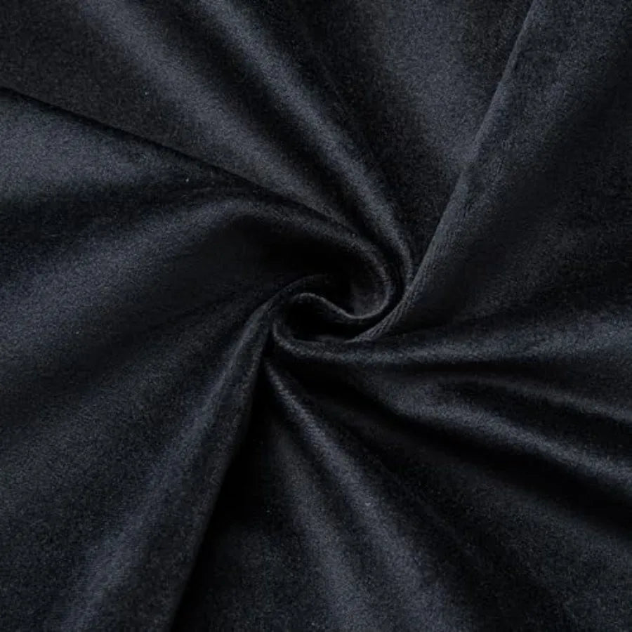 Detail shot of the luxurious velvet fabric on the Luxury Velvet Wingback Bed Frame, enhancing its elegant appearance.