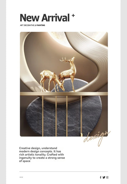 Luxury Multi-layer Three Dimensional Exquisite Painting