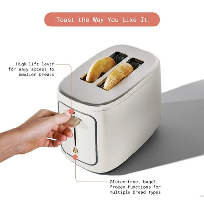 The Beautiful 2-Slice Toaster w/ Touch-Activated Display