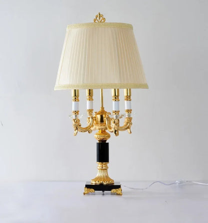 High Quality Modern Table/Floor Lamp~Black/White Lampshade