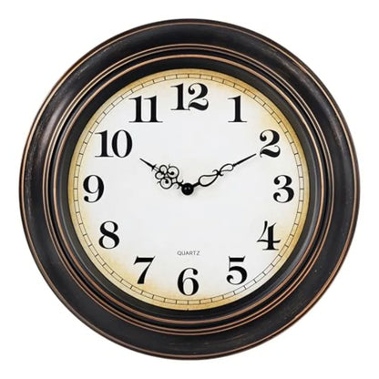 Elegant Vintage Wall Clock, perfect for calming and distraction-free spaces.