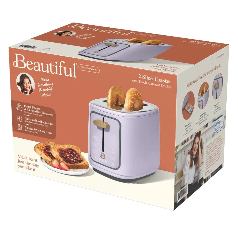 The Beautiful 2-Slice Toaster w/ Touch-Activated Display
