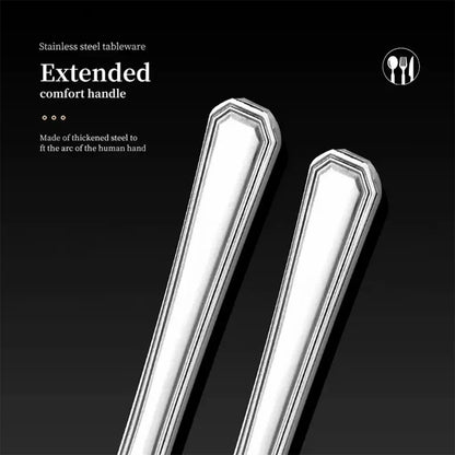 Luxury Premium 16-Piece Silverware Set For 4