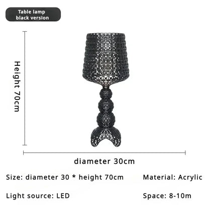 Kabuki Novelty Acrylic Floor/Table Lamp