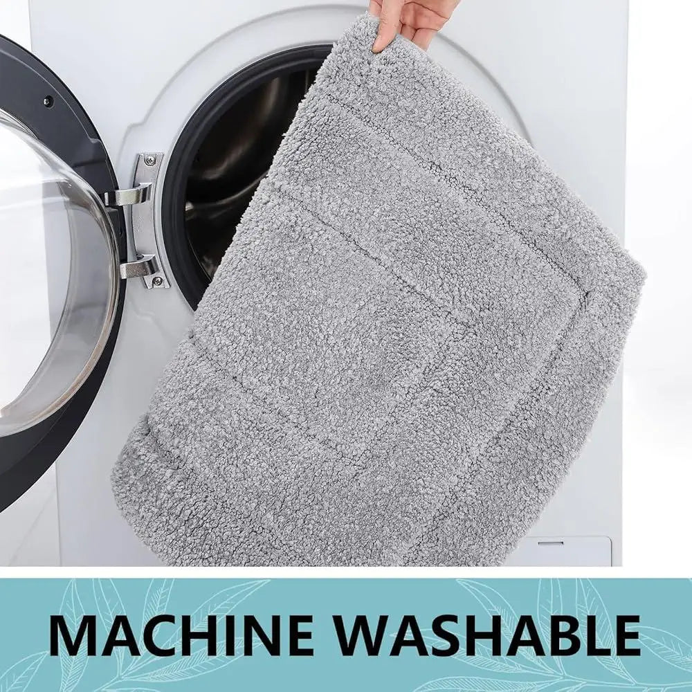 Soft Shaggy Microfiber Bath Rug