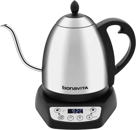 1L Digital Variable Temperature Gooseneck Electric Kettle