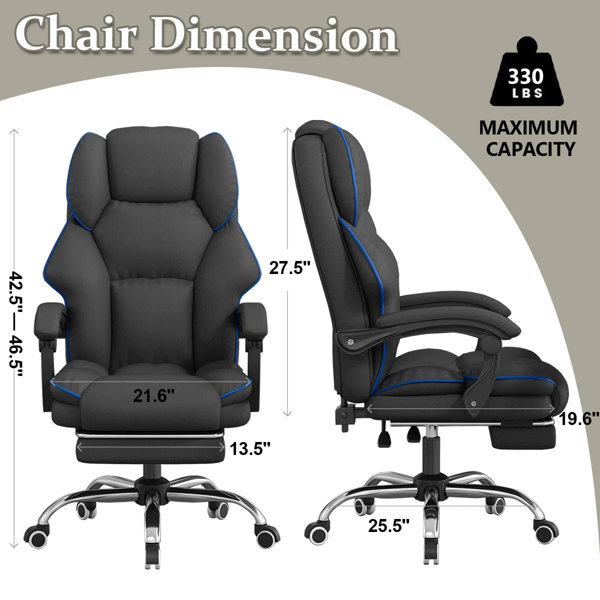 Ergonomic Executive High-back Office Chair
