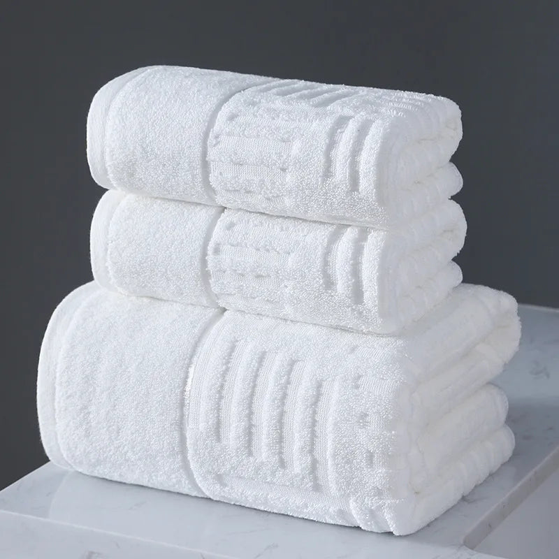 100% Cotton Soft Bath Towel Set