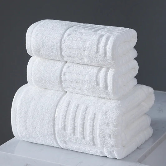 100% Cotton Soft Bath Towel Set