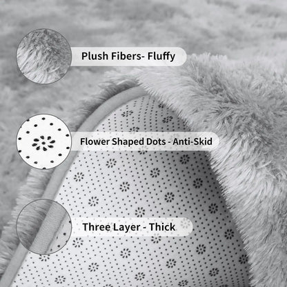 The Luxury Soft Indoor Modern Area Rug