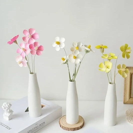 Small Ceramic Nordic Style Flower Bud Vase