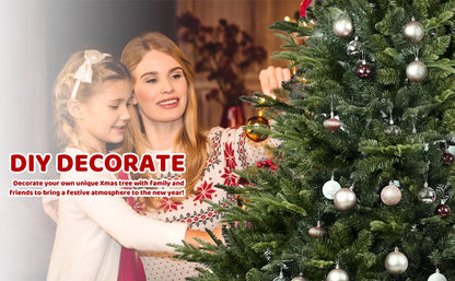 Pre-Lit Lifelike 7.5' Fir Christmas Tree