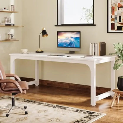Stylish & Spacious Large Computer Desk for Home Office