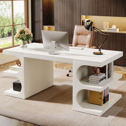 Modern Large Executive Home Office Computer/Writing Desk 

Modern