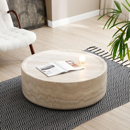 Elegant & Luxurious Round Center Cocktail Table
