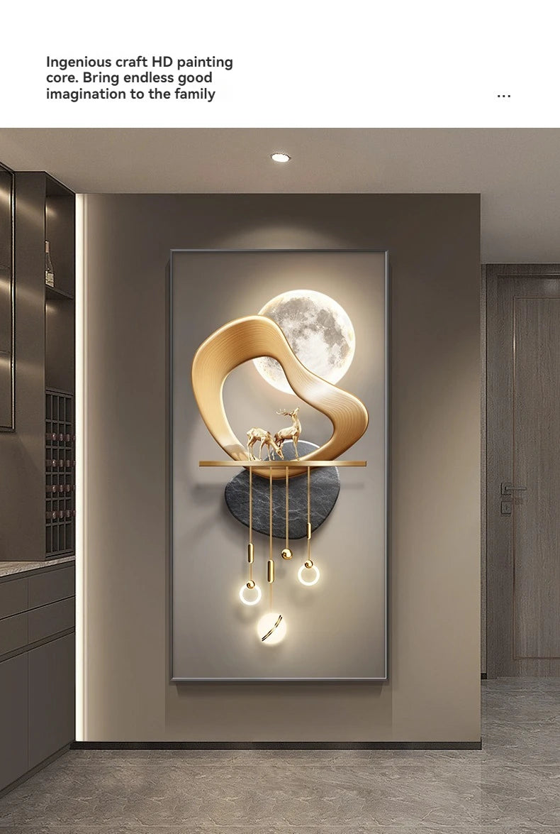 Luxury Multi-layer Three Dimensional Exquisite Painting