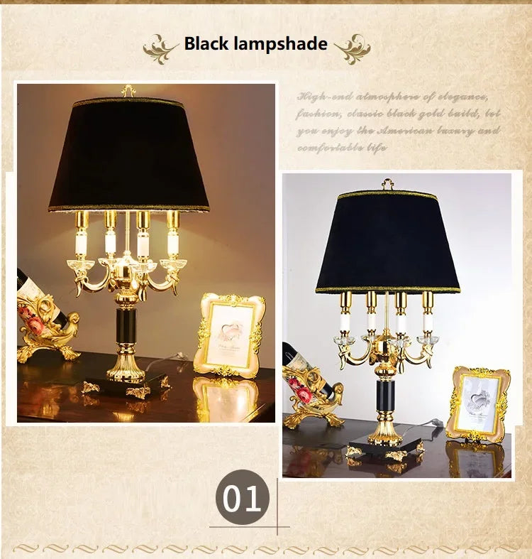 High Quality Modern Table/Floor Lamp~Black/White Lampshade