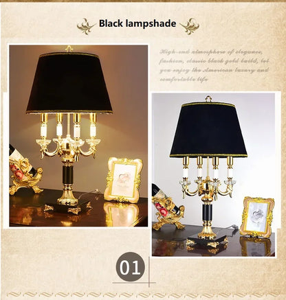 High Quality Modern Table/Floor Lamp~Black/White Lampshade