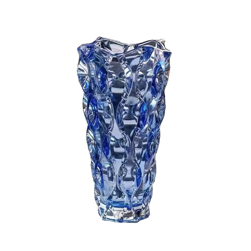 Luxury Crystal Glass Footed Tabletop/Countertop Vase
