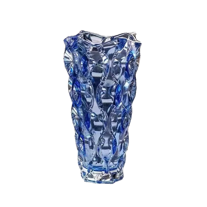 Luxury Crystal Glass Footed Tabletop/Countertop Vase