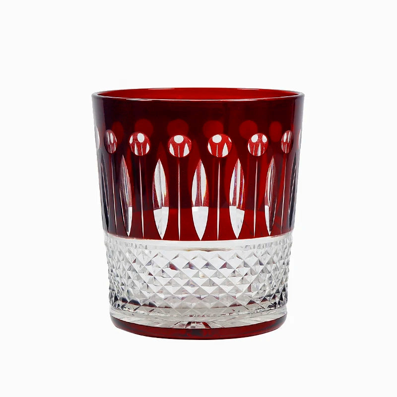 Stunning Premium Hand-Cut Whiskey Glass – Lead-Free Crystal Edo Kiriko Tumbler, crafted for those who appreciate luxury in their whiskey experience.
