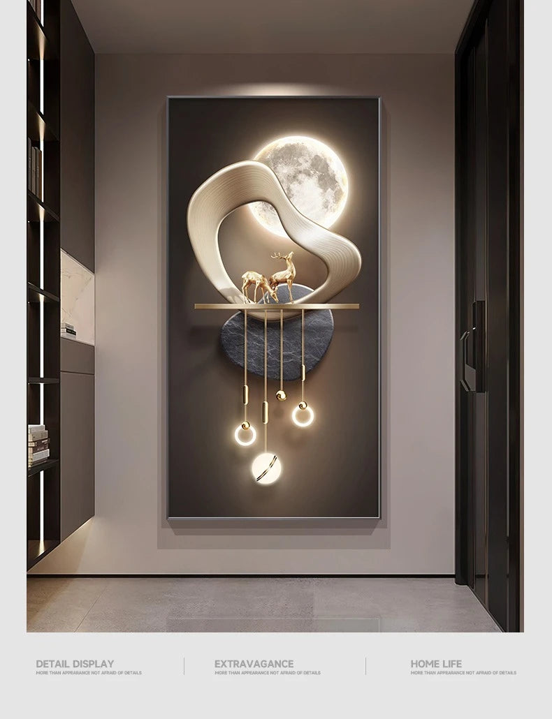 Luxury Multi-layer Three Dimensional Exquisite Painting