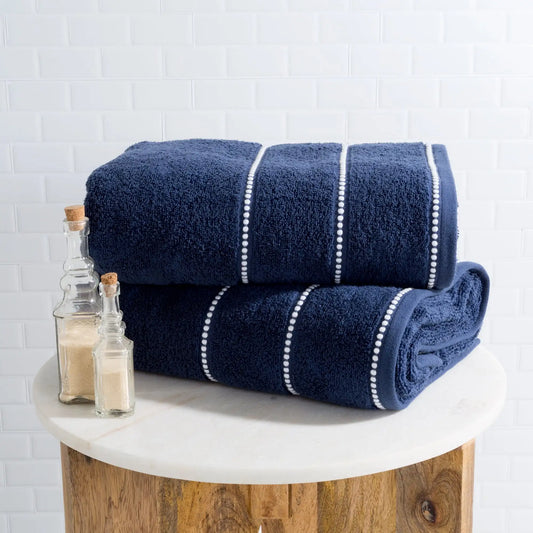 Lavish Home Luxury 2-Piece Cotton Towel Set