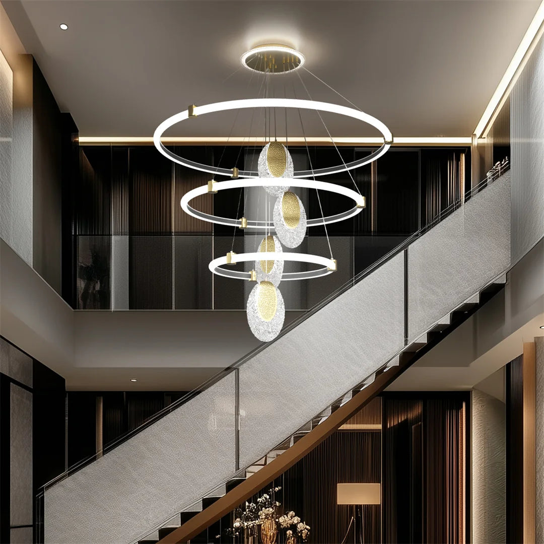 Art Deco LED Chandelier Pendant Lamp