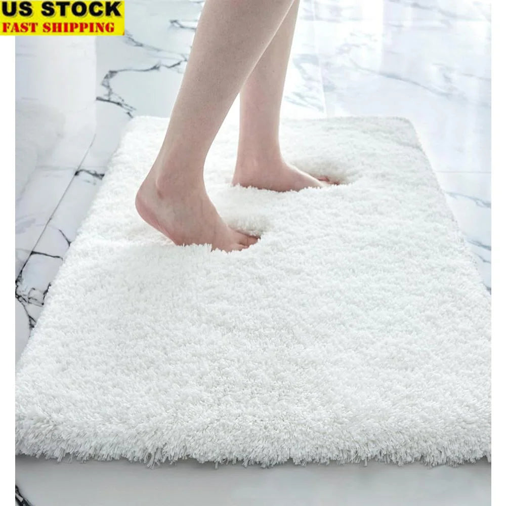 3'x2' Ultra Absorbent Plush Bath Mat