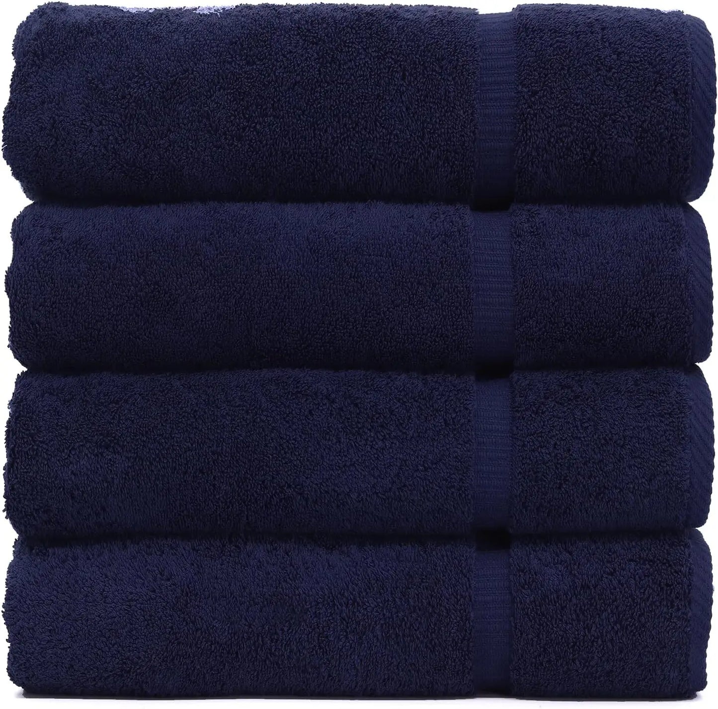Luxurious Extra Thick & Plush 100% Cotton Towels ~ Set of 4 