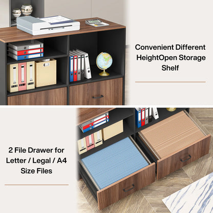 63" Large L-Shaped Executive Office/Computer Desk