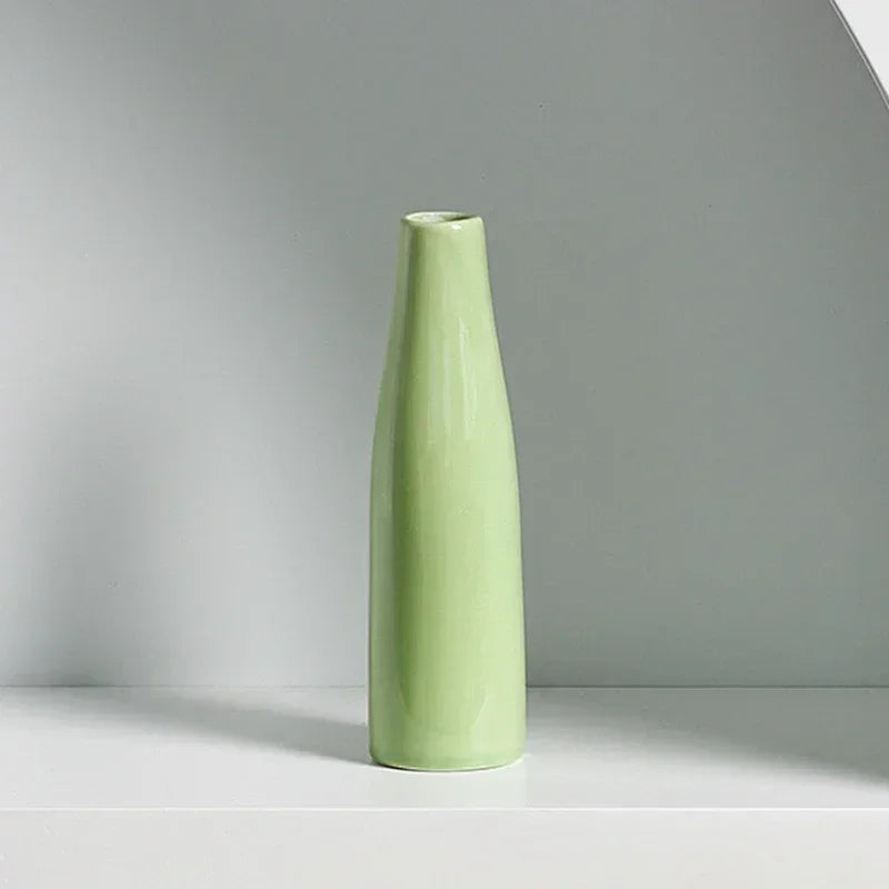 Small Ceramic Nordic Style Flower Bud Vase