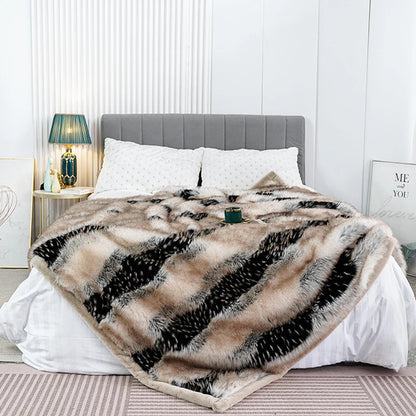 Luxury Soft & Fluffy Faux Fur Versatile Blanket