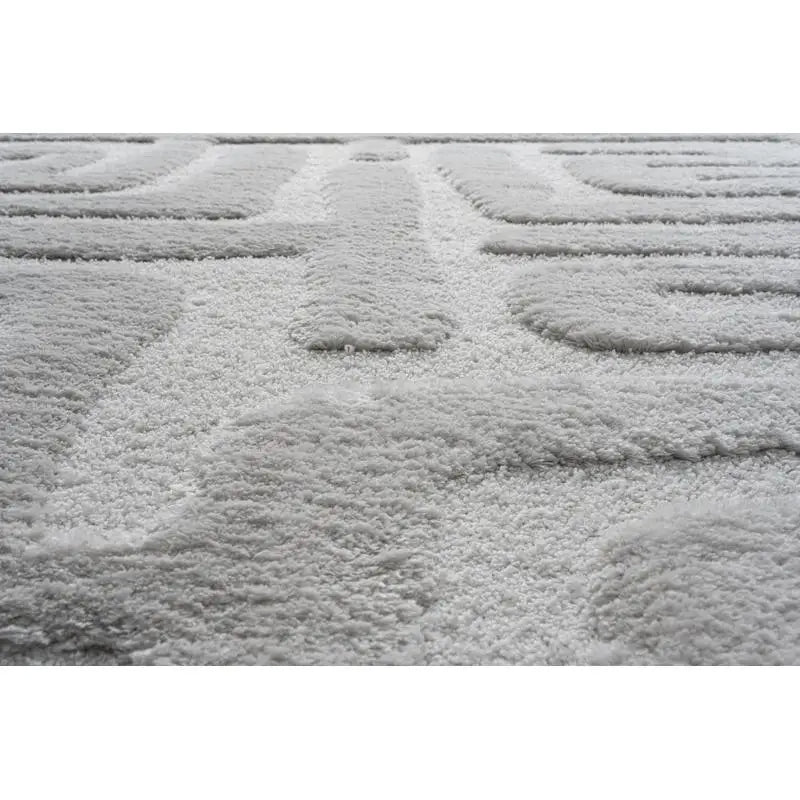 Luna Meara High-Low Gray/White Area Rug