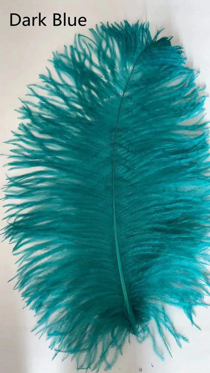 Modern Nordic Ostrich Feather Luxury Floor/Table LED Lamp 